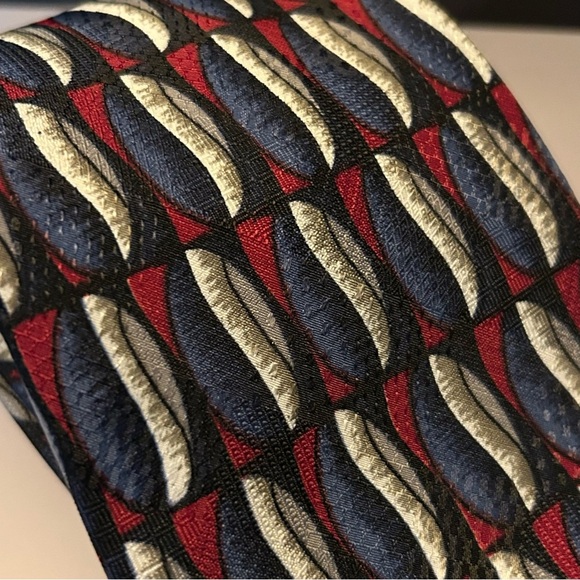 Ketch Classics Red and Blue Patterned 57” Tie - Picture 2 of 3